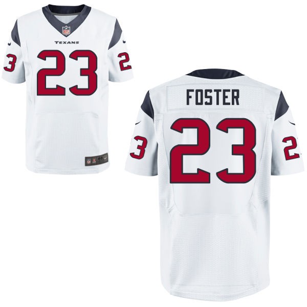 Arian Foster Houston Texans #23 Big And Tall Jersey - Liberty White