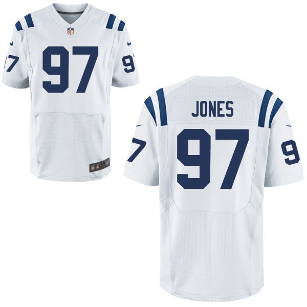 Arthur Jones Indianapolis Colts #97 Big And Tall Jersey - White