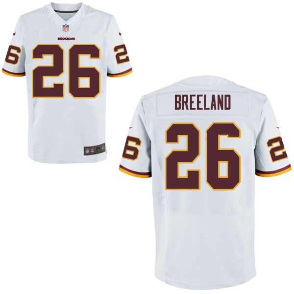 Bashaud Breeland Washington Redskins #26 Big And Tall Jersey - White