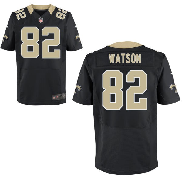 Benjamin Watson New Orleans Saints #82 Big And Tall Jersey - Black