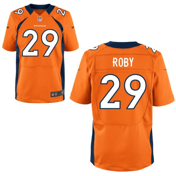 Bradley Roby Denver Broncos #29 Big And Tall Jersey - Orange