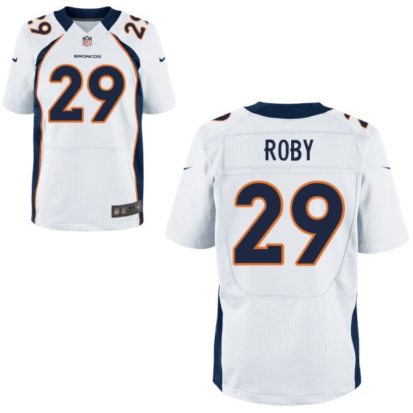 Bradley Roby Denver Broncos #29 Big And Tall Jersey - White