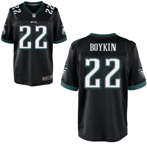 Brandon Boykin Philadelphia Eagles #22 Big And Tall Jersey - Black