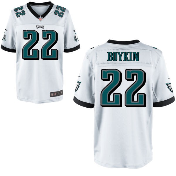 Brandon Boykin Philadelphia Eagles #22 Big And Tall Jersey - White