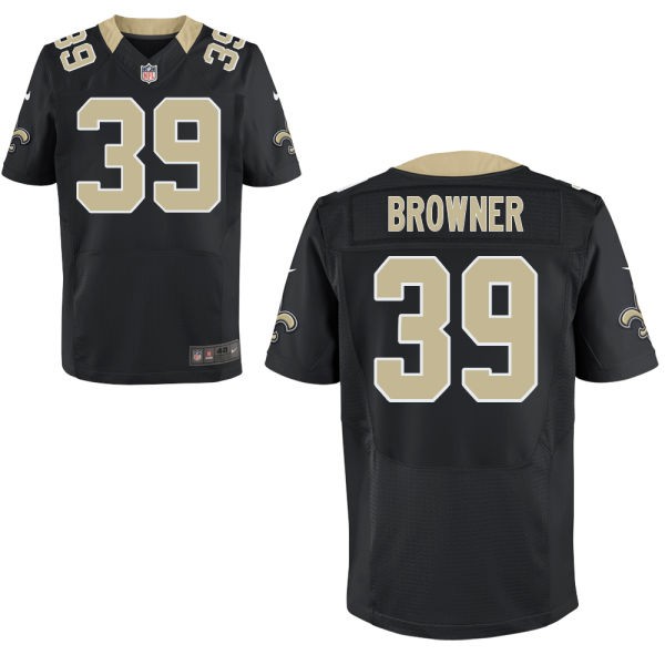 Brandon Browner New Orleans Saints #39 Big And Tall Jersey - Black