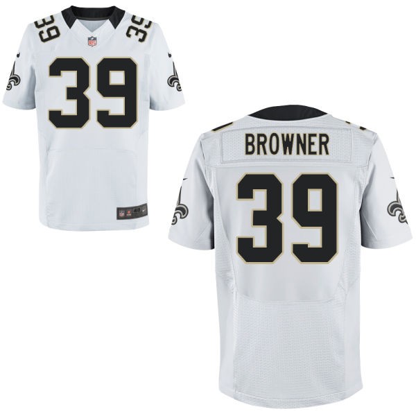 Brandon Browner New Orleans Saints #39 Big And Tall Jersey - White