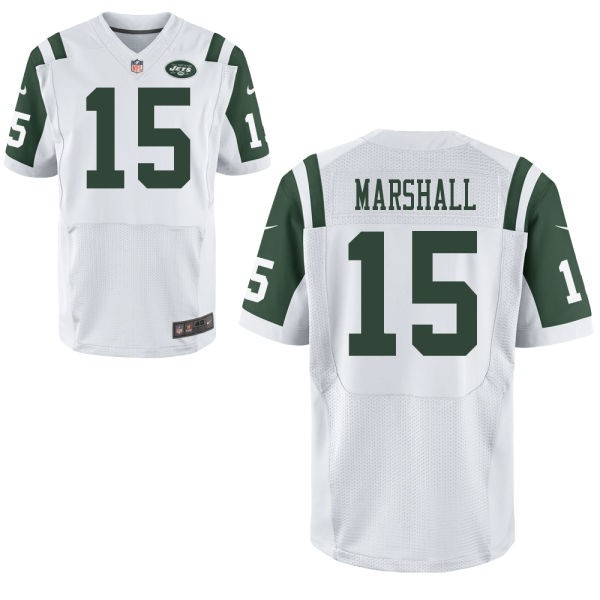 Brandon Marshall New York Jets #15 Big And Tall Jersey - White