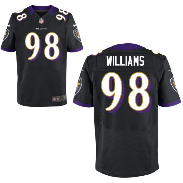 Brandon Williams Baltimore Ravens #98 Big And Tall Jersey - Black