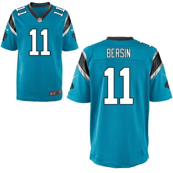 Brenton Bersin Carolina Panthers #11 Big And Tall Jersey - Process Blue