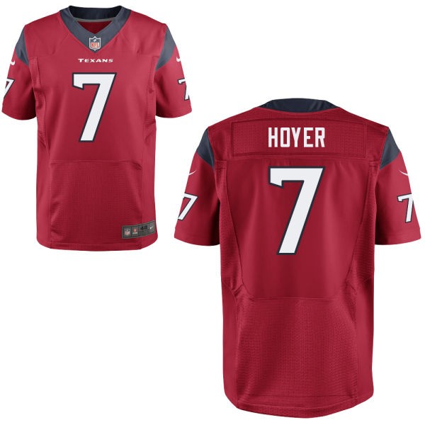 Brian Hoyer Houston Texans #7 Big And Tall Jersey - Battle Red