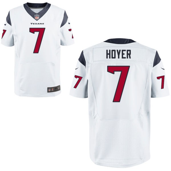 Brian Hoyer Houston Texans #7 Big And Tall Jersey - Liberty White