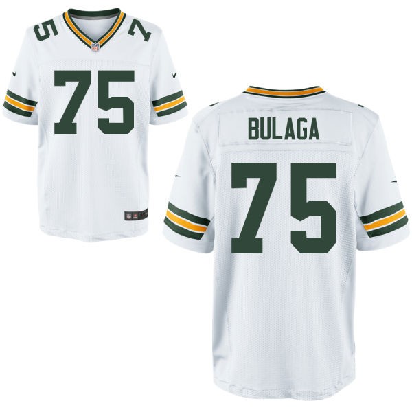 Bryan Bulaga Green Bay Packers #75 Big And Tall Jersey - White