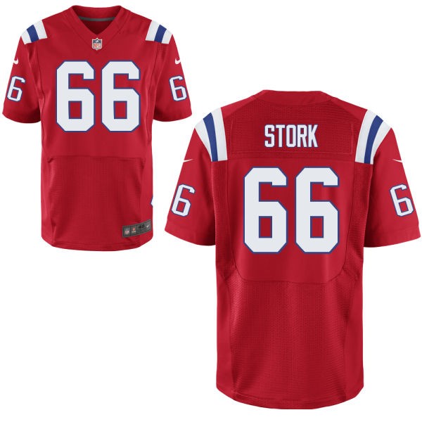 Bryan Stork New England Patriots #66 Big And Tall Jersey - Red