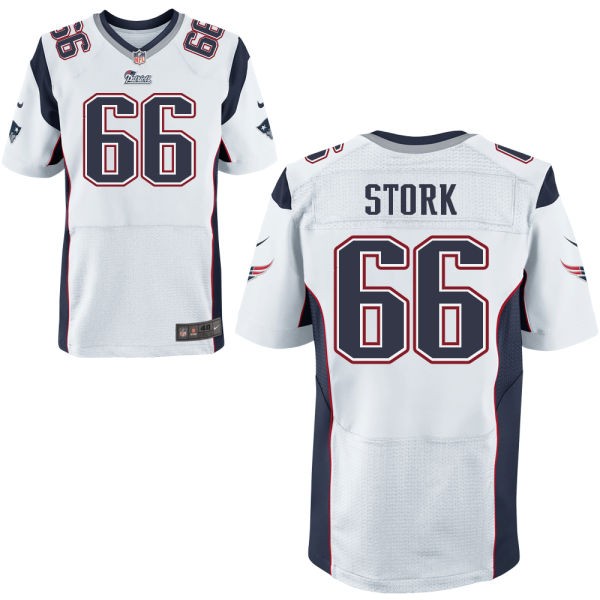 Bryan Stork New England Patriots #66 Big And Tall Jersey - White