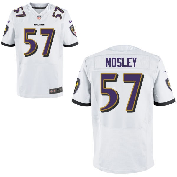 C.J. Mosley Baltimore Ravens #57 Big And Tall Jersey - White