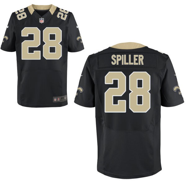 C. J. Spiller New Orleans Saints #28 Big And Tall Jersey - Black