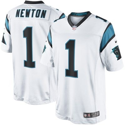 Cam Newton Carolina Panthers #1 Big And Tall Jersey - White