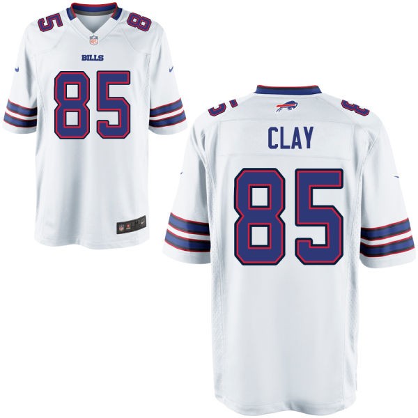 Charles Clay Buffalo Bills #85 Big And Tall Jersey - White