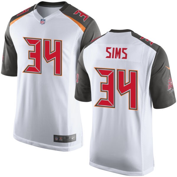 Charles Sims Tampa Bay Buccaneers #34 Big And Tall Jersey - White