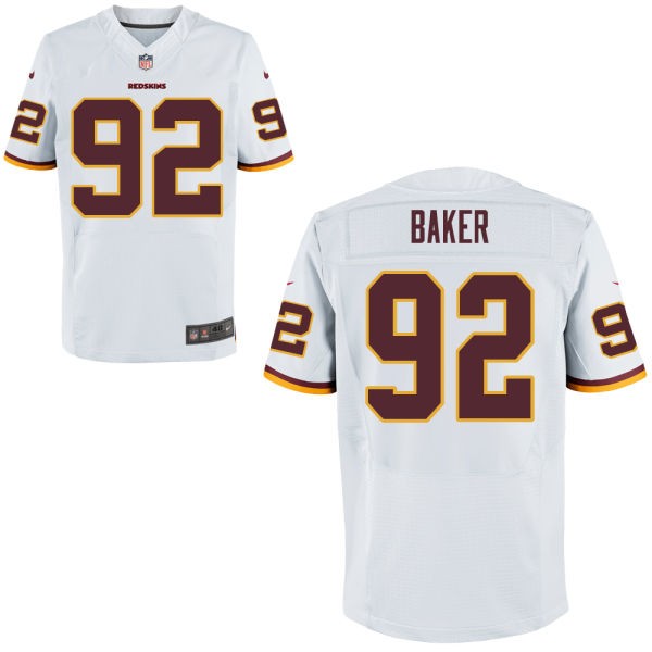 Chris Baker Washington Redskins #92 Big And Tall Jersey - White