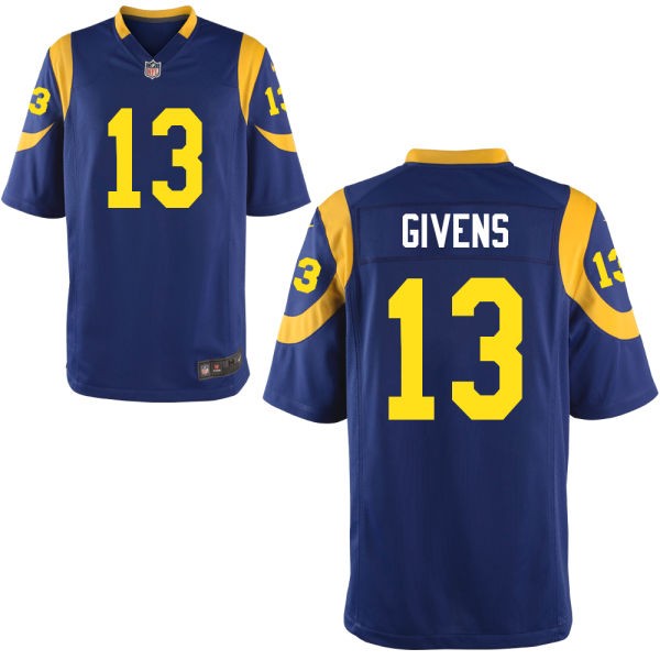 Chris Givens St. Louis Rams #13 Big And Tall Jersey - Blue