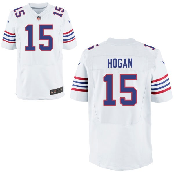 Chris Hogan Buffalo Bills #15 Alternate Big And Tall Jersey - White