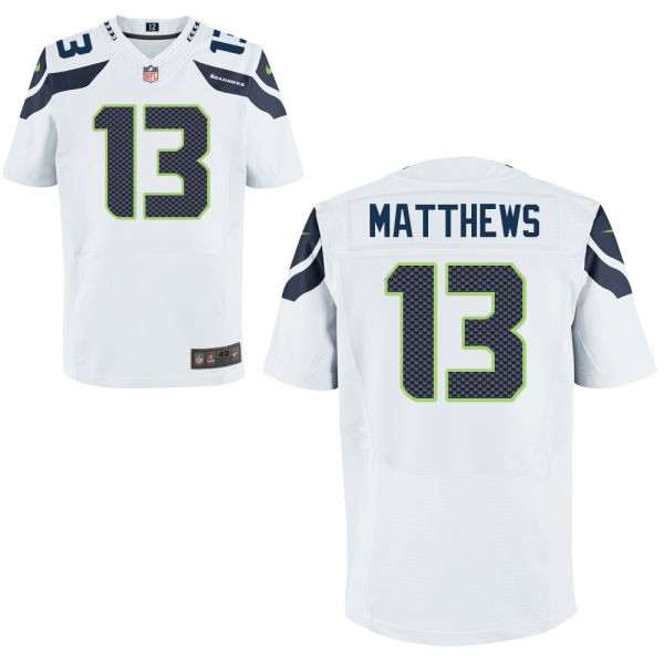 Chris Matthews Seattle Seahawks #13 Big And Tall Jersey - White