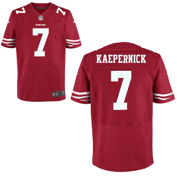 Colin Kaepernick San Francisco 49ers #7 Big And Tall Jersey - Red