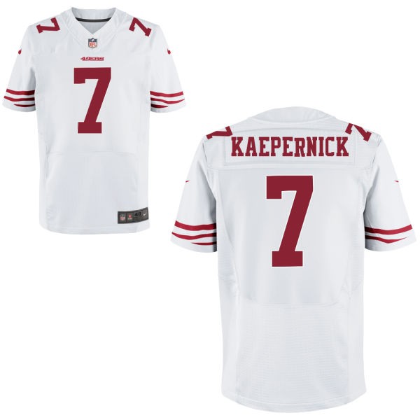 Colin Kaepernick San Francisco 49ers #7 Big And Tall Jersey - White