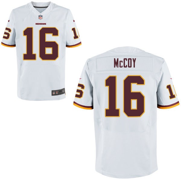 Colt McCoy Washington Redskins #16 Big And Tall Jersey - White