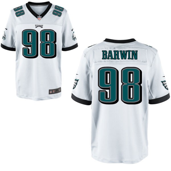 Connor Barwin Philadelphia Eagles #98 Big And Tall Jersey - White