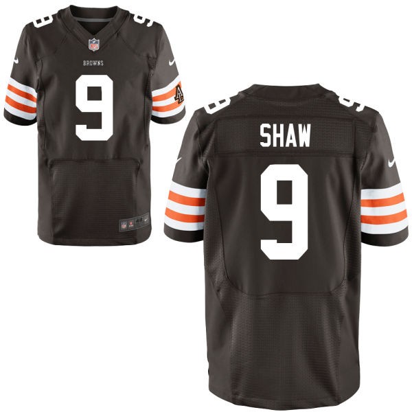 Connor Shaw Cleveland Browns #9 Big And Tall Jersey - Brown