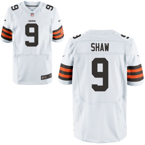 Connor Shaw Cleveland Browns #9 Big And Tall Jersey - White