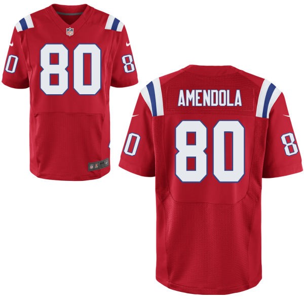 Danny Amendola New England Patriots #80 Big And Tall Jersey - Red