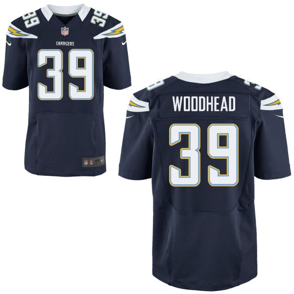 Danny Woodhead San Diego Chargers #39 Big And Tall Jersey - Navy Blue