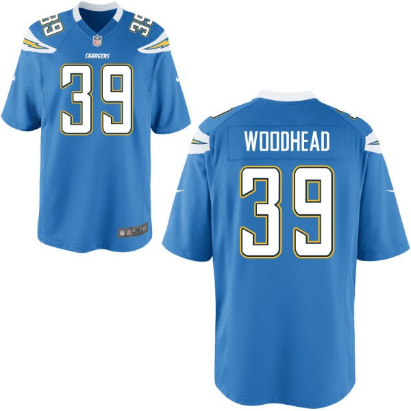 Danny Woodhead San Diego Chargers #39 Big And Tall Jersey - Powder Blue