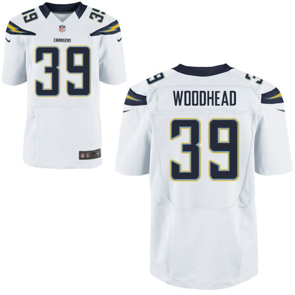 Danny Woodhead San Diego Chargers #39 Big And Tall Jersey - White