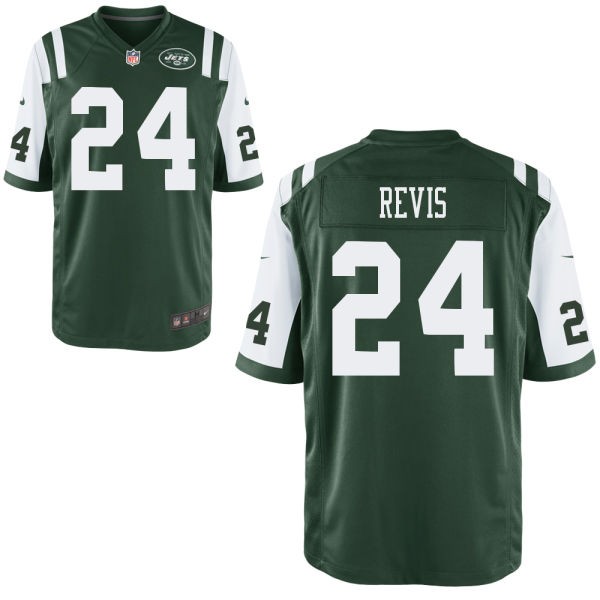 Darrelle Revis New York Jets #24 Big And Tall Jersey - Green