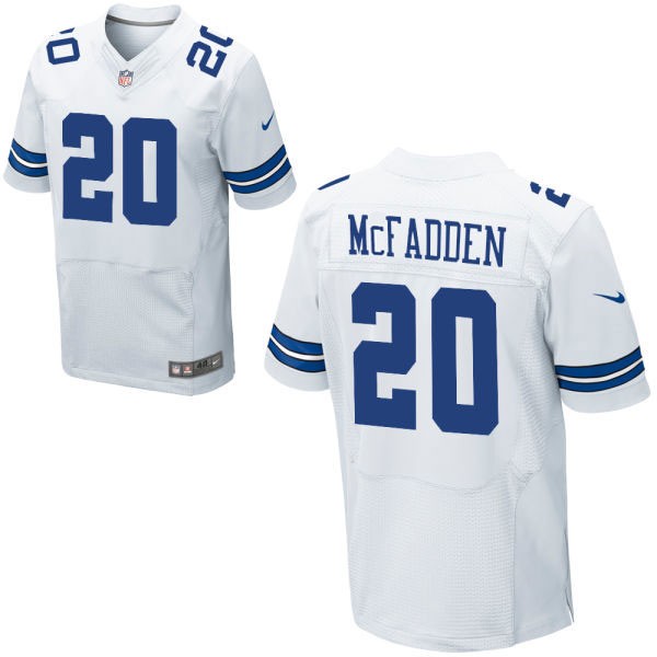 Darren McFadden Dallas Cowboys #20 Big And Tall Jersey - White