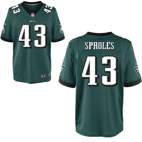 Darren Sproles Philadelphia Eagles #43 Big And Tall Jersey - Midnight Green