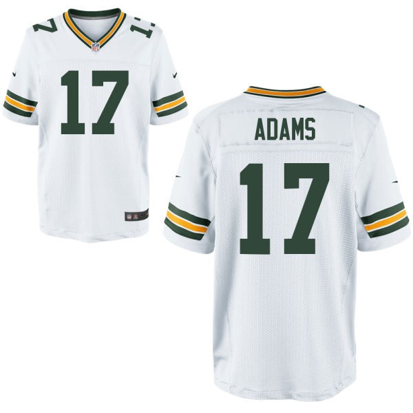 Davante Adams Green Bay Packers #17 Big And Tall Jersey - White