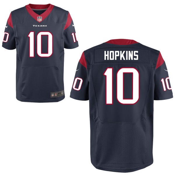 DeAndre Hopkins Houston Texans #10 Big And Tall Jersey - Deep Steel Blue