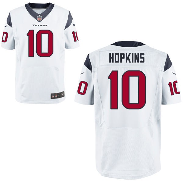 DeAndre Hopkins Houston Texans #10 Big And Tall Jersey - Liberty White