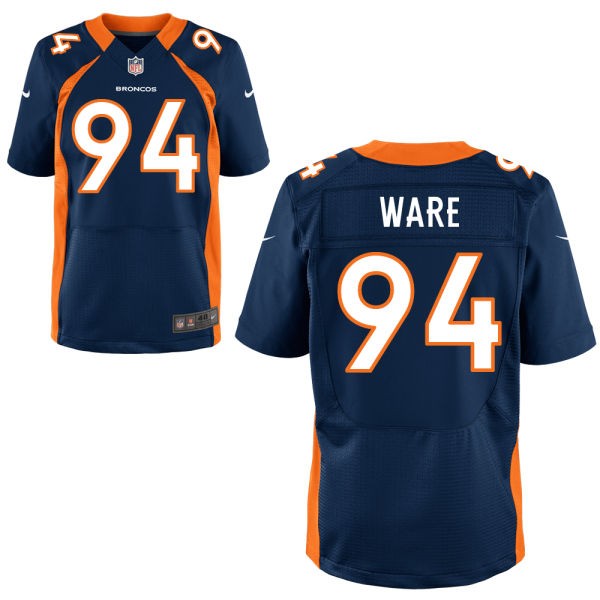 DeMarcus Ware Denver Broncos #94 Big And Tall Jersey - Navy Blue