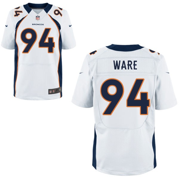 DeMarcus Ware Denver Broncos #94 Big And Tall Jersey - White