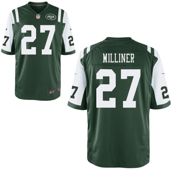 Dee Milliner New York Jets #27 Big And Tall Jersey - Green