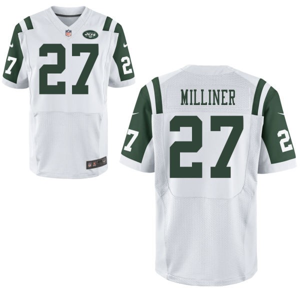 Dee Milliner New York Jets #27 Big And Tall Jersey - White