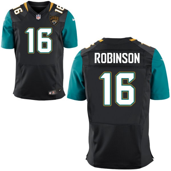 Denard Robinson Jacksonville Jaguars #16 Big And Tall Jersey - Black