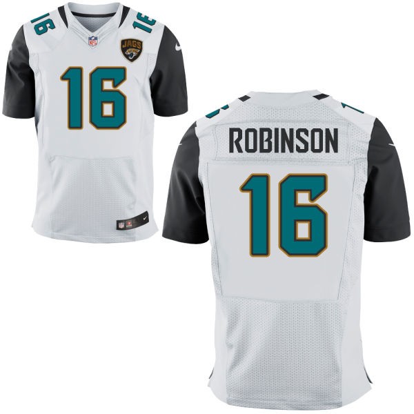 Denard Robinson Jacksonville Jaguars #16 Big And Tall Jersey - White