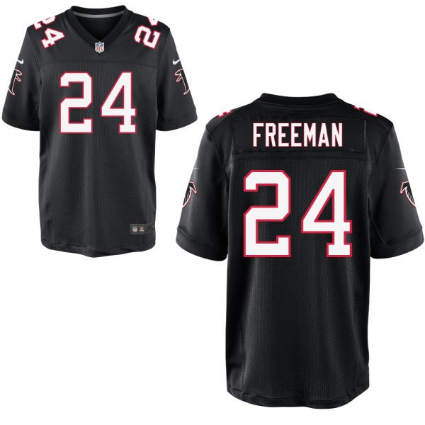 Devonta Freeman Atlanta Falcons #24 Big And Tall Jersey - Black